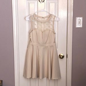 Urban Outfitters Cream Dress